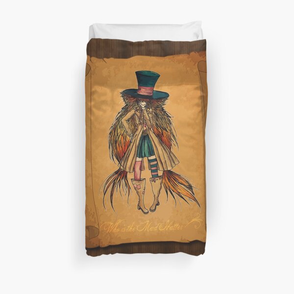 Who is the Mad Hatter ? Duvet Cover