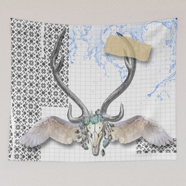 Item preview, Abstract Stag designed and sold by Leeanne Mackay.