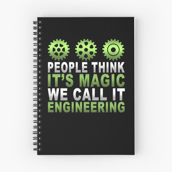 Item preview, Funny People Think It's Magic We Call It Engineering  designed and sold by LostLatticework.