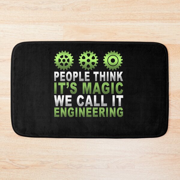 Item preview, Funny People Think It's Magic We Call It Engineering  designed and sold by LostLatticework.