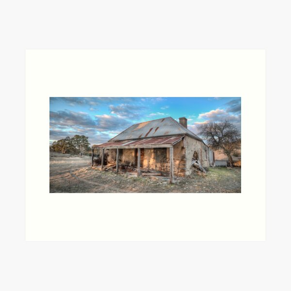Country Side Ruin Art Print