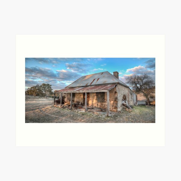 Country Side Ruin Art Print