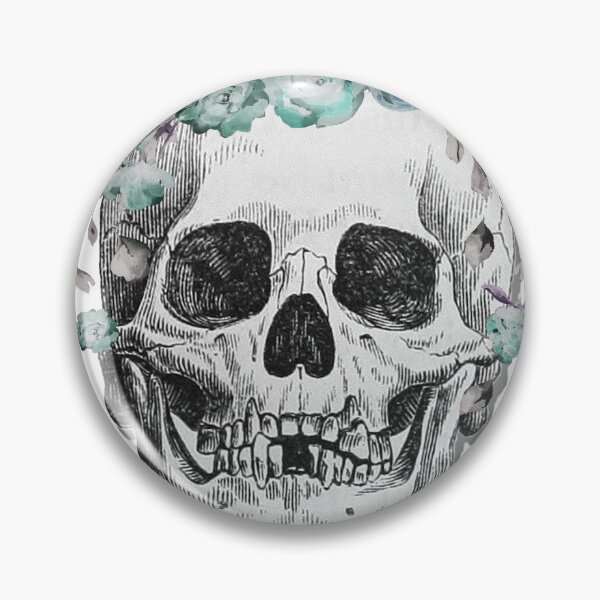 Item preview, Floral Skull designed and sold by Leeanne Mackay.