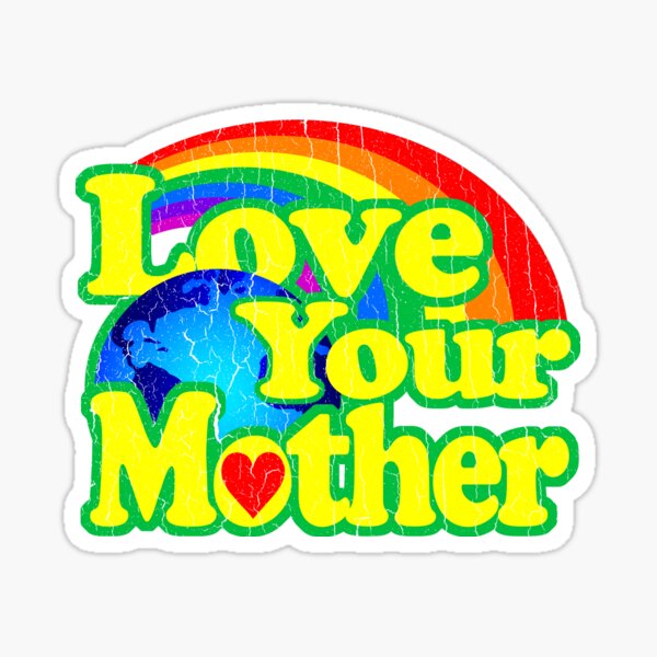 Item preview, Love Your Mother (Vintage Distressed Design) designed and sold by ROBOTFACE .
