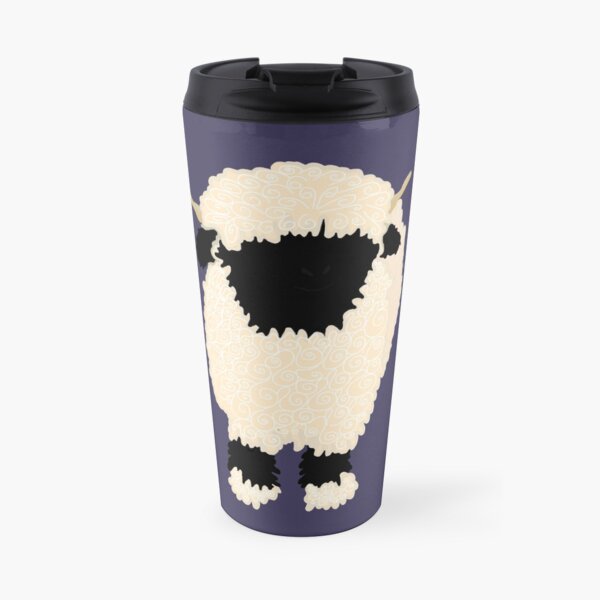 Black nose valais sheep Travel Coffee Mug
