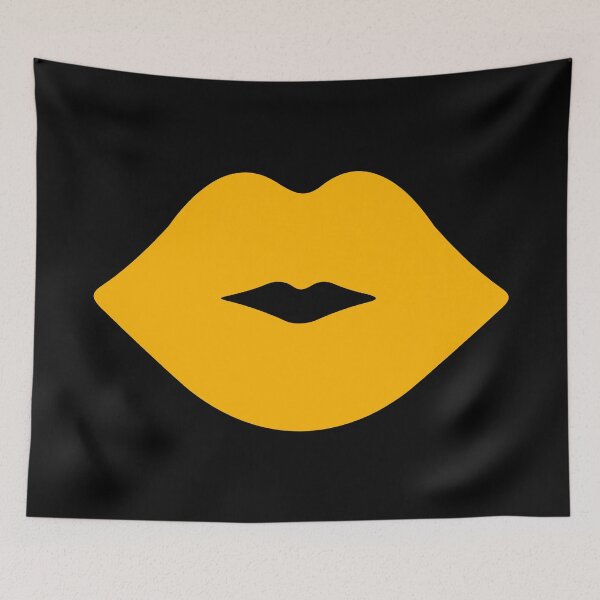 Item preview, Mermaid Lips - Yellow designed and sold by XOOXOO.