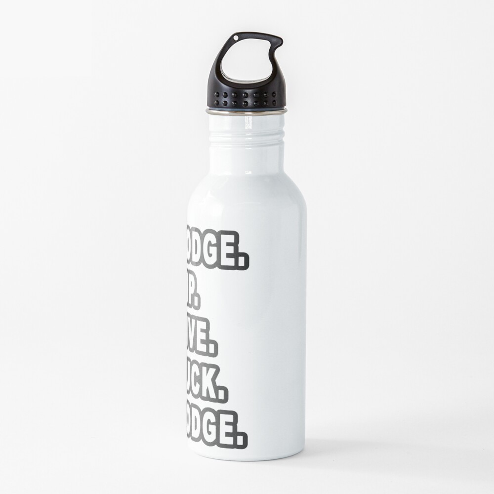 5 Rules Of Dodgeball Water Bottle