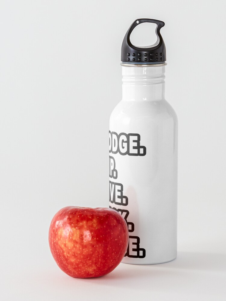 Alternate view of 5 Rules Of Dodgeball Water Bottle
