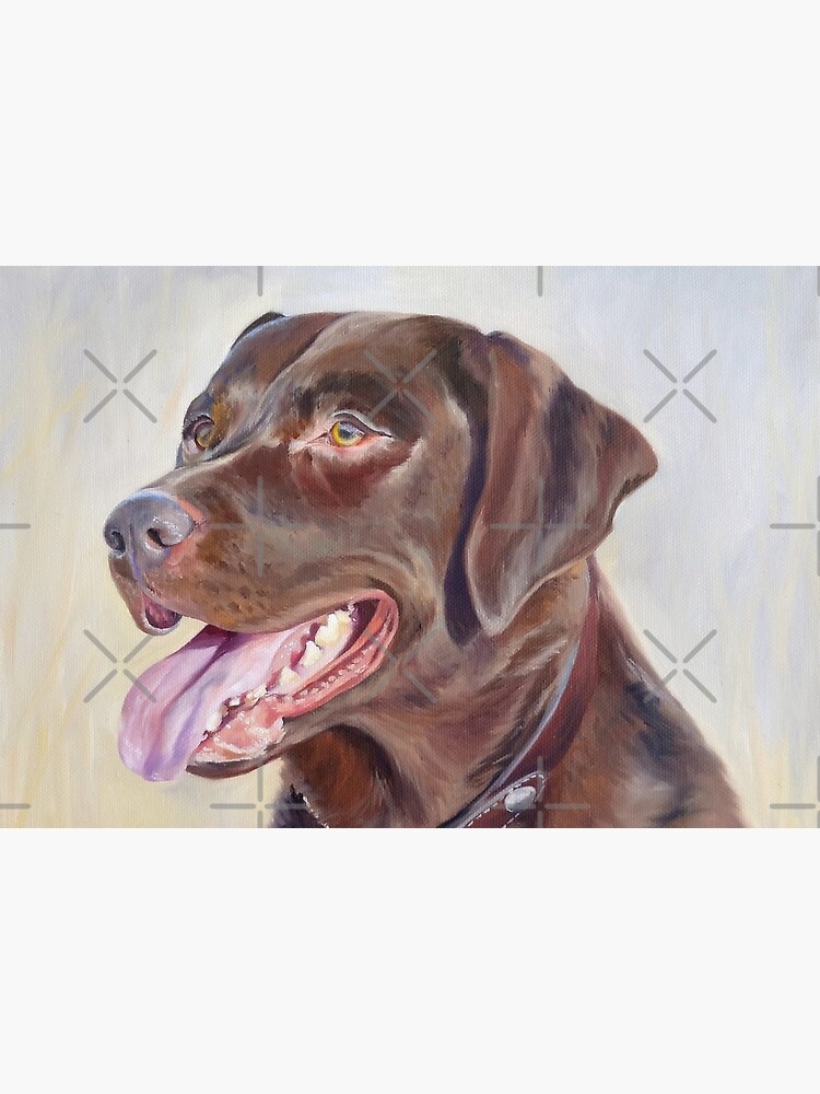 Chocolate Lab Portrait by EmilyBickell