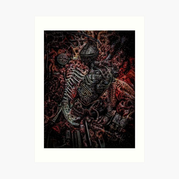 Chaos Knight II Art Print