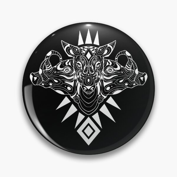Item preview, Babirusa- white lines designed and sold by psychonautic.