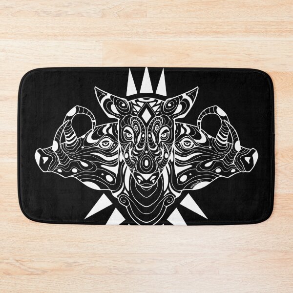 Item preview, Babirusa- white lines designed and sold by psychonautic.