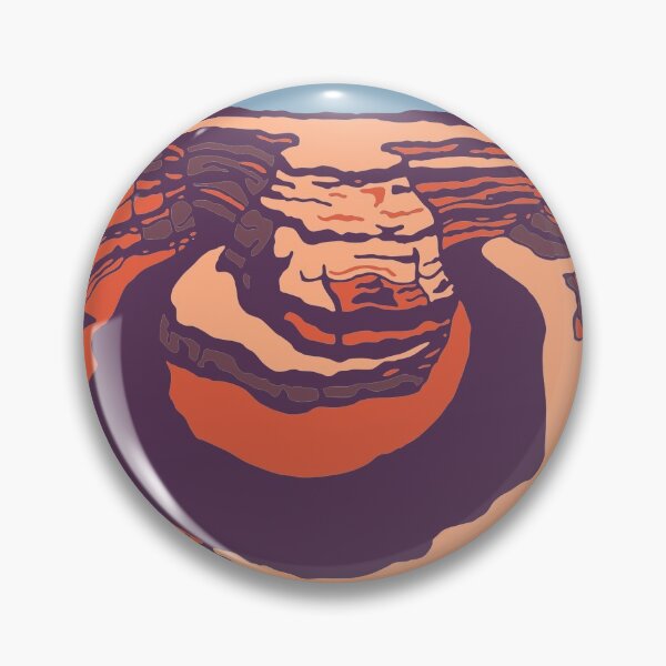 Item preview, Horseshoe bend in desert shades  designed and sold by Ward Workshop Art.