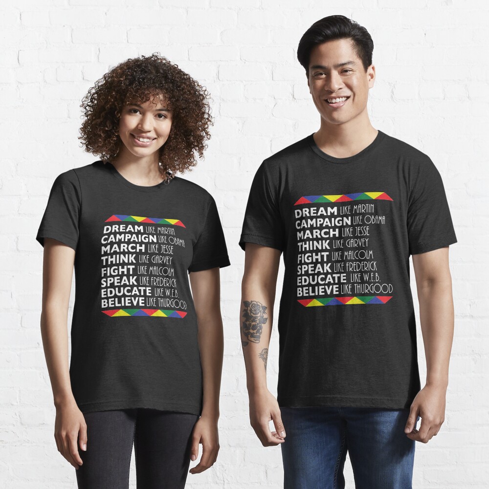 Black leaders t shirts Clearance