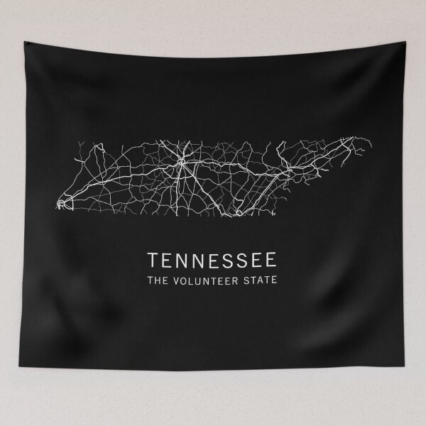 Item preview, Tennessee State Road Map designed and sold by clarkstpress.