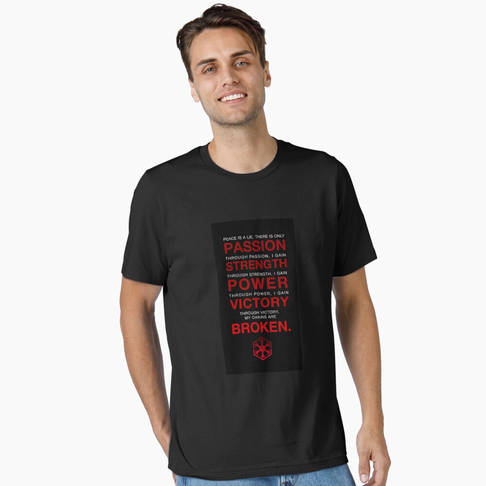 Vista previa del artículo con la obra «Camiseta esencial», diseñado y vendido por rudelazy.