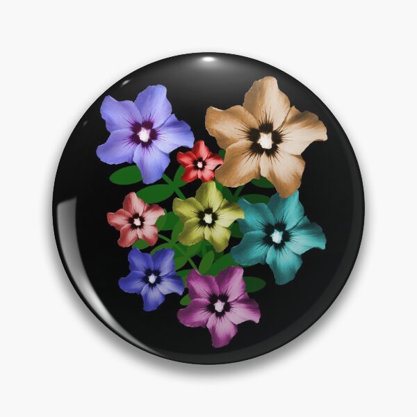 Item preview, blooming flowers, hibiscus, flowers, colorful bouquet, flower tendril designed and sold by rhnaturestyles.