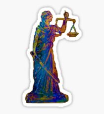 Lady Justice 21C Sticker