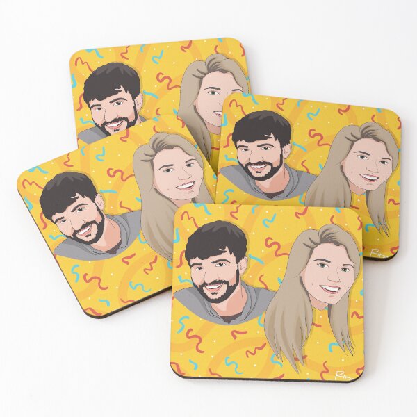Item preview, Karly & John Full Portrait designed and sold by havrilla.