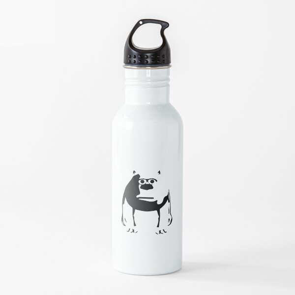 Meme Face Water Bottle Redbubble - donkeys smug face roblox roblox meme on meme