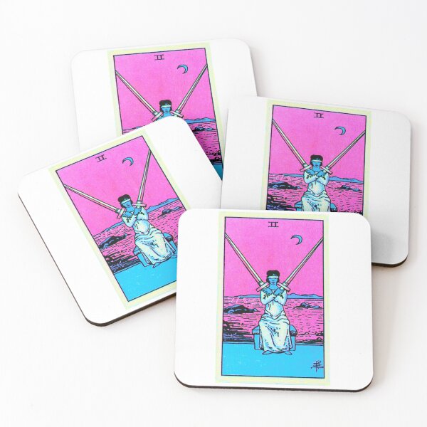 Item preview, Two of Swords Tarot TWISTED designed and sold by Phantastique Boutique.