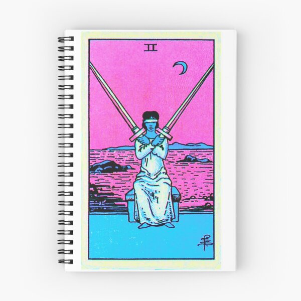 Item preview, Two of Swords Tarot TWISTED designed and sold by Phantastique Boutique.