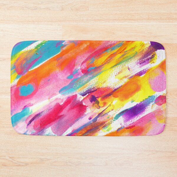 Item preview, Fruity Rainbow Abstract Painting designed and sold by Daydreamer Alley.