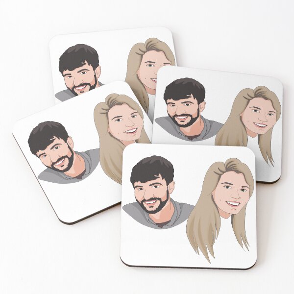 Item preview, Karly & John Sticker designed and sold by havrilla.