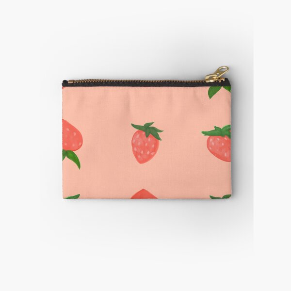 Item preview, fruit painting - cute strawberry illustration designed and sold by beaucoupspookoo.