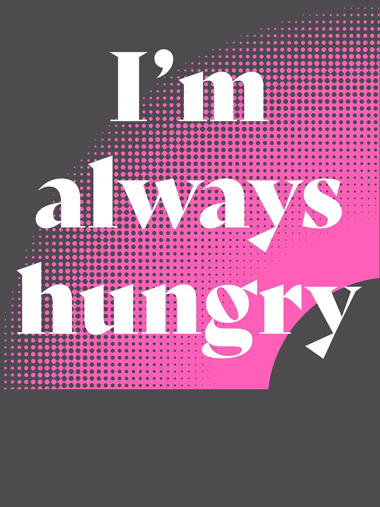 Thumbnail 6 von 6, Premium Oversized Pullover, I'm always hungry  designt und verkauft von Designwebjae.