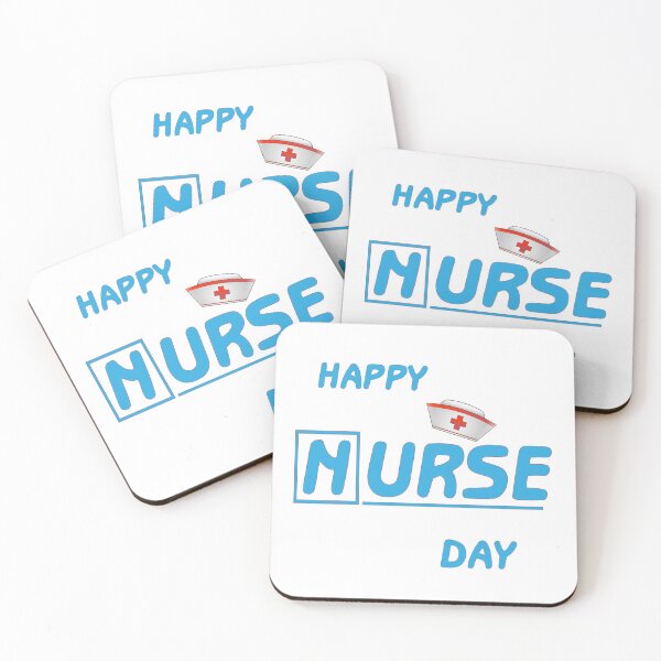 Item preview, HAPPY NURSES DAY BLUE designed and sold by Designer-amjed.