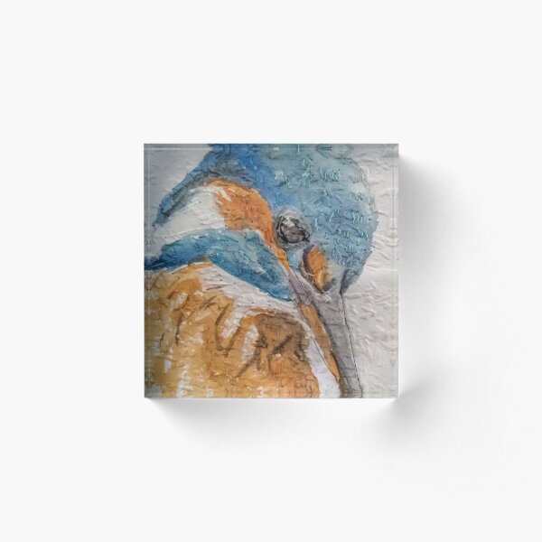 Kingfisher Art Acrylic Block
