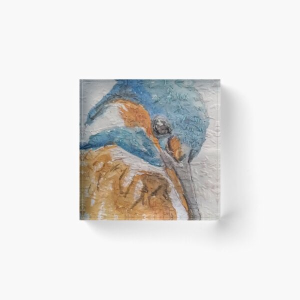 Kingfisher Art Acrylic Block