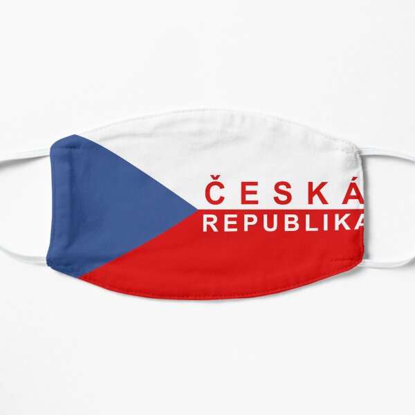 flag of czech republic Mask