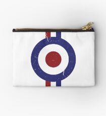 Weathered Target and stripes Studio Pouch