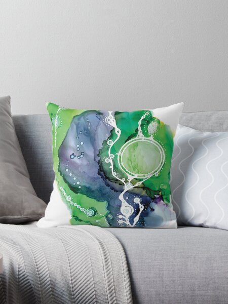 Kelpish Throw Pillow