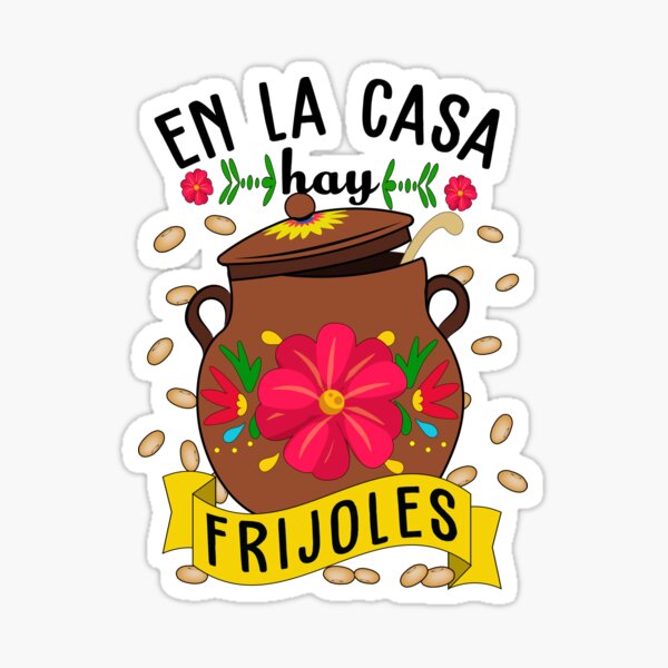 Item preview,  En la casa hay frijoles Funny Mexican food  designed and sold by Socami.
