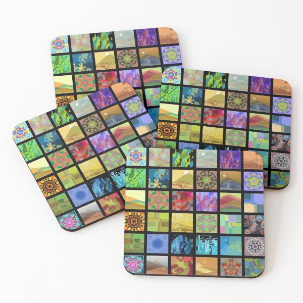 Item preview, Collection of Colorful Squares 1 designed and sold by geo-squares.