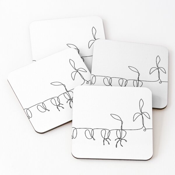 Item preview, Germination Line Art  designed and sold by GBREAL01.