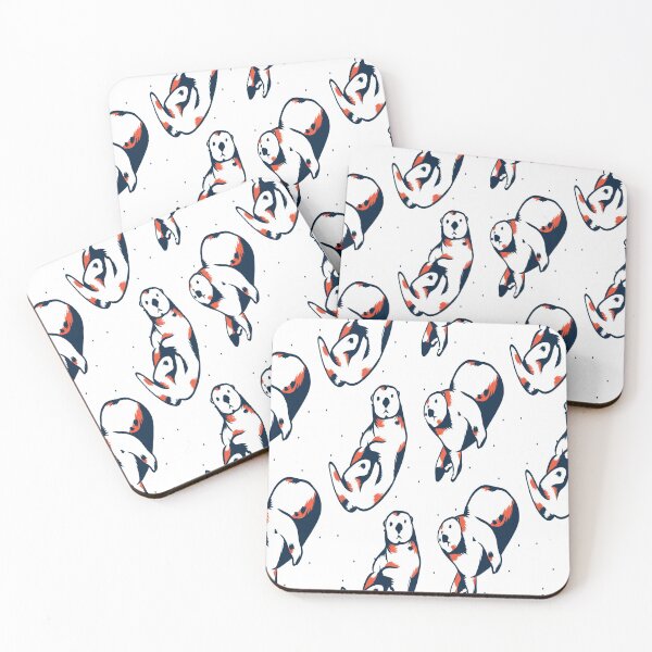 Item preview, Otter sea otter pattern patterned cute animals trend designed and sold by Onair555.