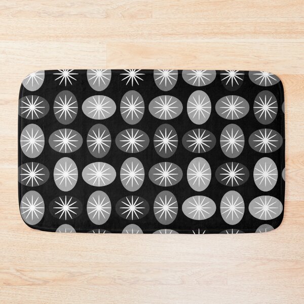 Item preview, Black, white and Gray Starburst Pattern designed and sold by Flipnick2000.
