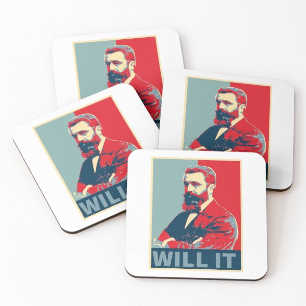Item preview, Theodore Herzl Hope Poster designed and sold by NLR32.