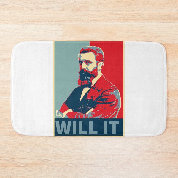 Artikelvorschau, Theodore Herzl Hope Poster entworfen und verkauft von NLR32.