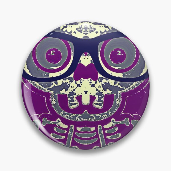 Item preview, skull and bone with blue glasses and purple background designed and sold by Mrvell.