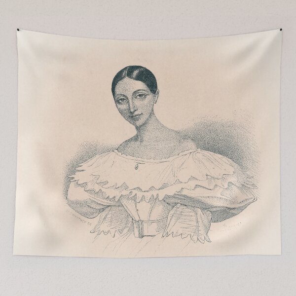 Item preview, Portrait of Ballerina designed and sold by VintageArchive.