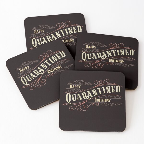 Artikelvorschau, Happy Quarantined Birthday 2020 Retro Vintage Geburtstagsgeschenk für Mama, Papa und Geschwister entworfen und verkauft von BohemianAtlas.