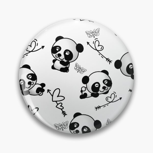 Item preview, panda pattern designed and sold by Drahmed.