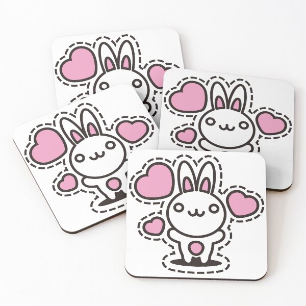 Item preview, Rabbit_and_Hearts designed and sold by AURA-HYSTERICA.