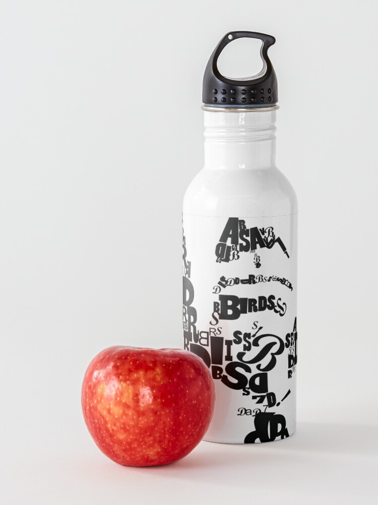 Alternate view of Alfred Hitchcock Fan Art Water Bottle