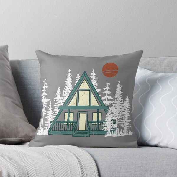 Artikel-Vorschau von Vintage A Frame Cabin, designt und verkauft von GreatLakesLocal.
